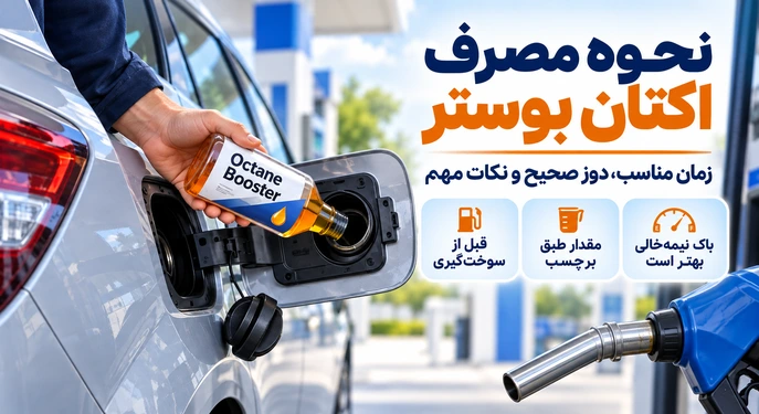 نحوه مصرف اکتان بوستر؛ زمان، دوز و نکات مهم