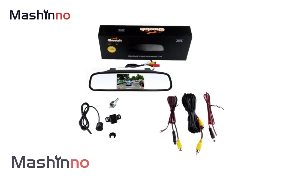 آینه مانیتور دار و دوربین دنده عقب