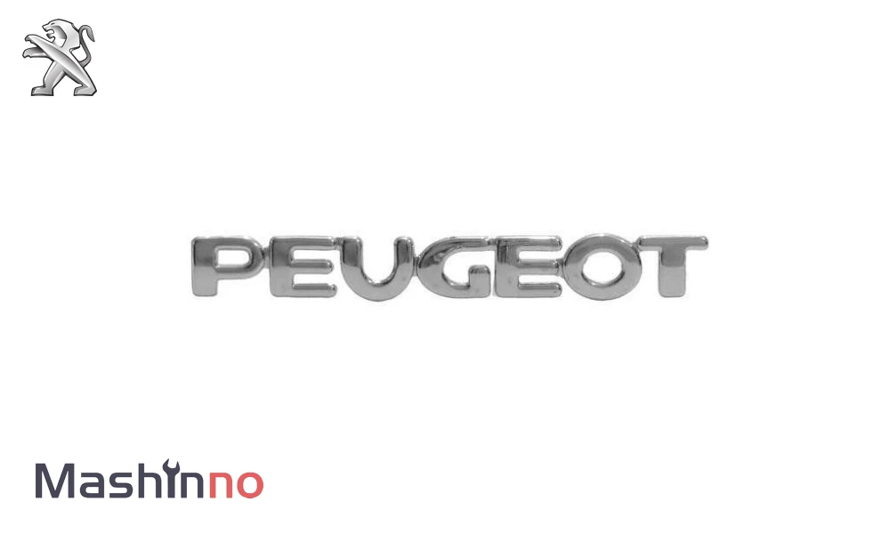 آرم PEUGEOT صندوق عقب پژو 207