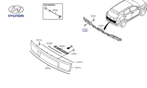 دوربین عقب هیوندی توسان IX35